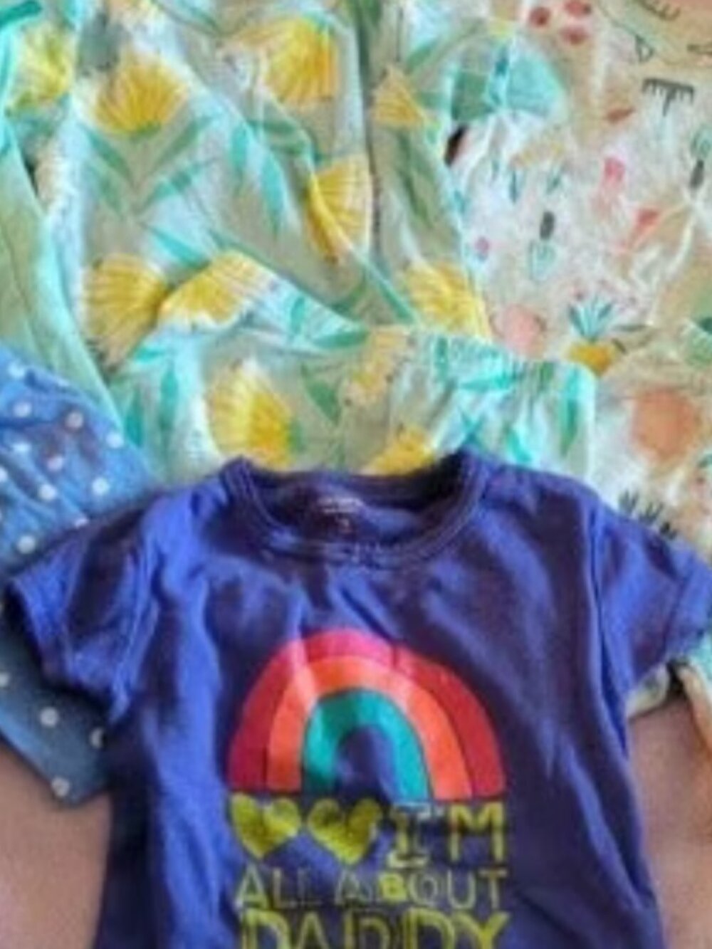 Baby girls size 18 months pajama lot